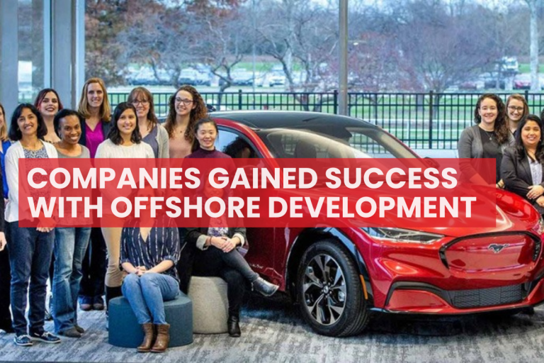 Famous companies who gained success with offshore development