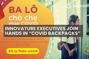 Innovature Executives join hands in “COVID backpacks” to give children back the childhood they all deserve
