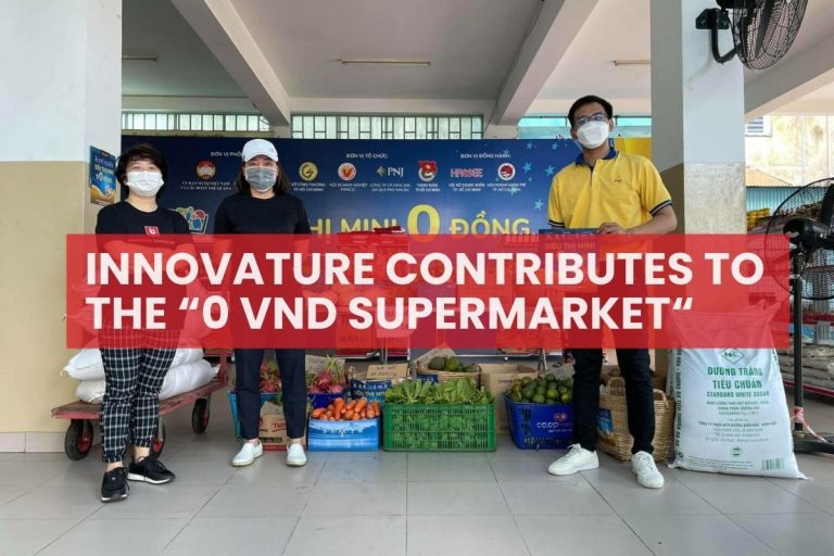 In fight against Covid-19, Innovature proudly contributes to the “0 VND Supermarket”