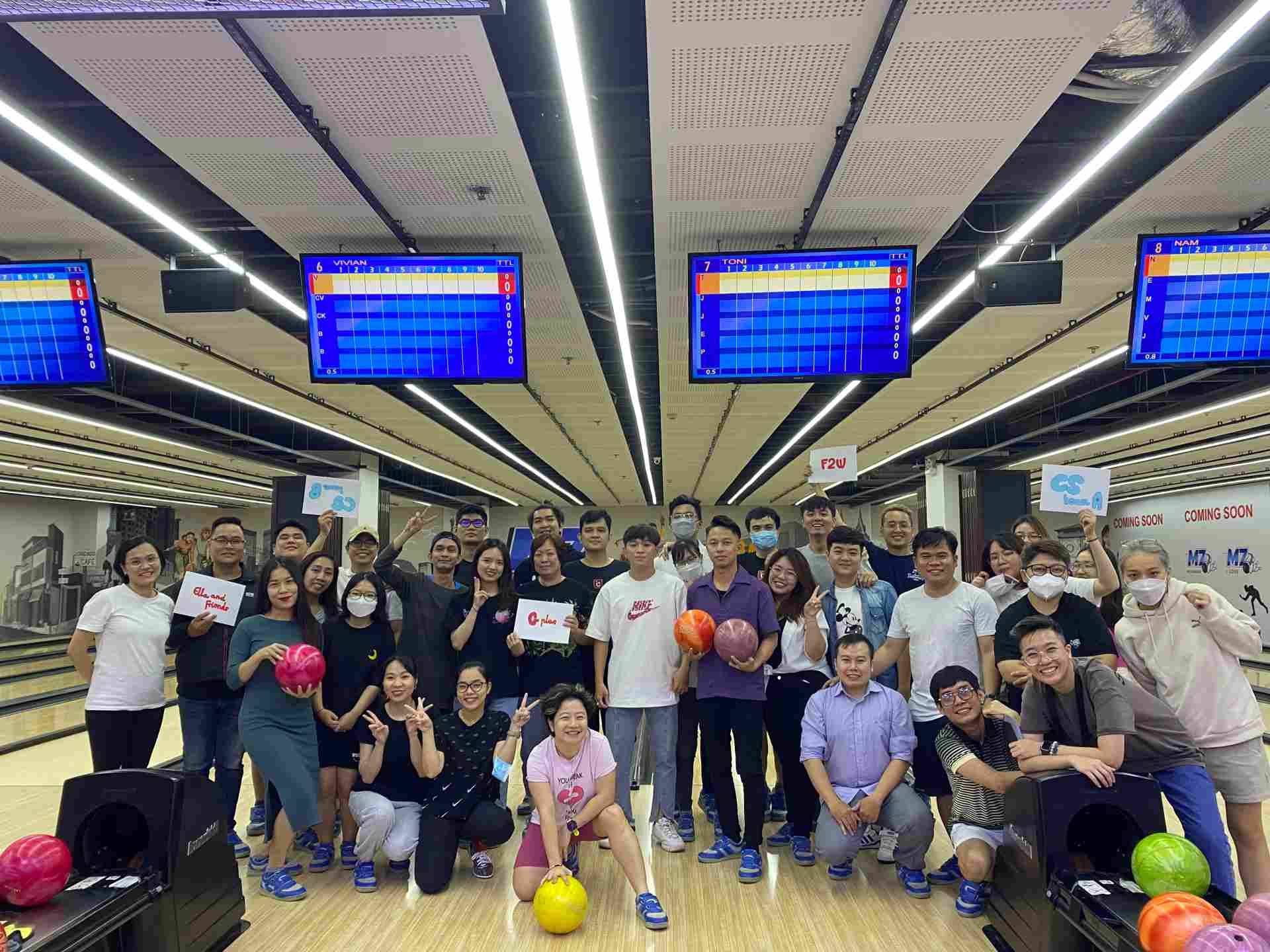 Innovature BPO bonding activity: Bowling Competition
