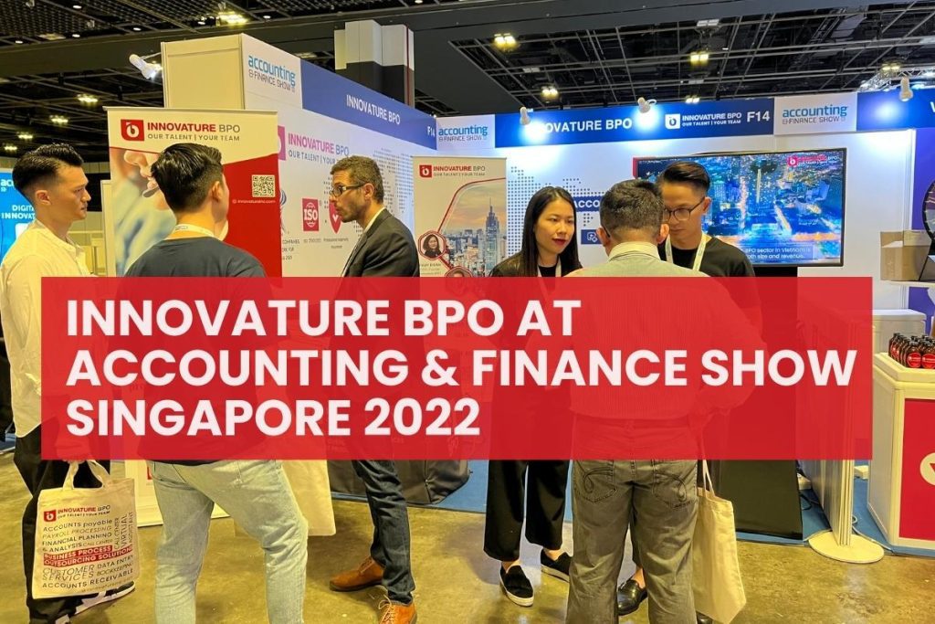 Innovature BPO at Accounting and Finance Show Singapore 2022