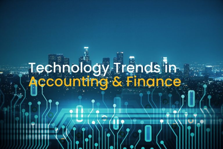 Technology Trends In Accounting And Finance Newsletter Page Featured Image