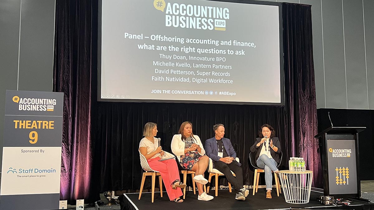 [Accounting Business Expo 2023 | Panel Discussion] Offshoring Accounting and Finance: What are the right questions to ask?