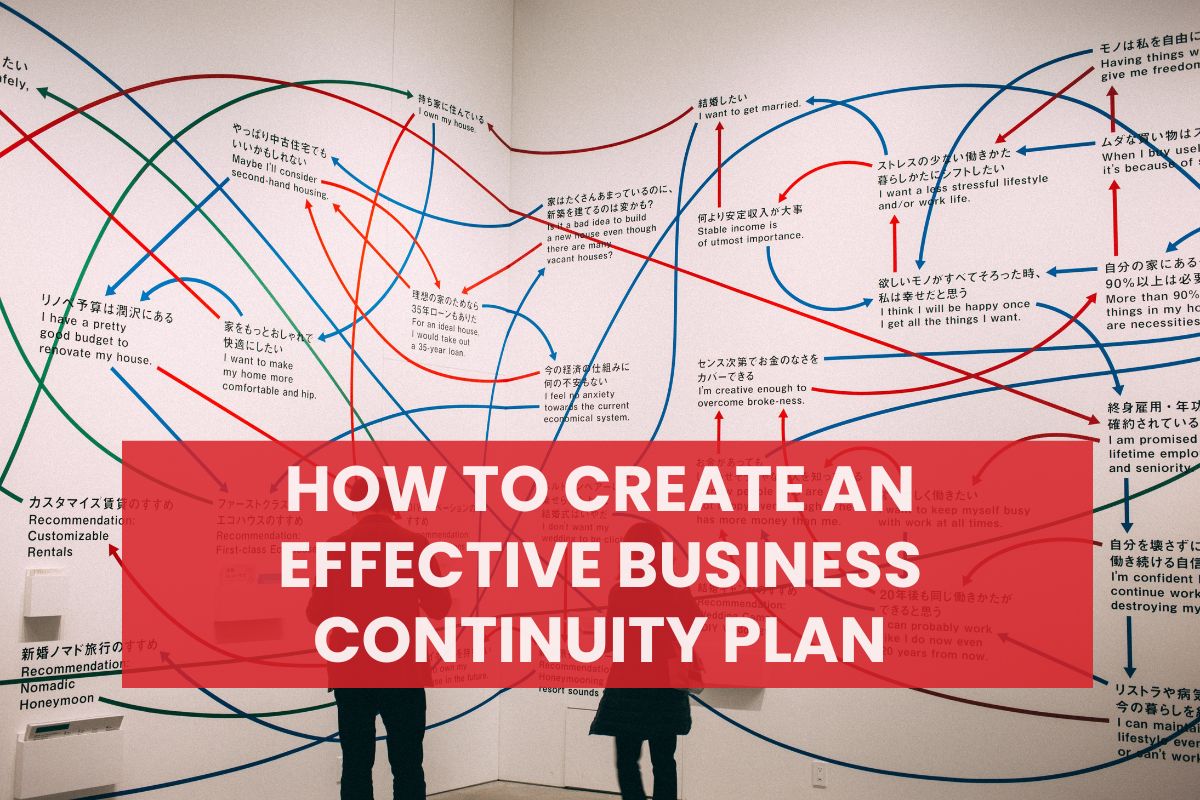 How to Create an Effective Business Continuity Plan