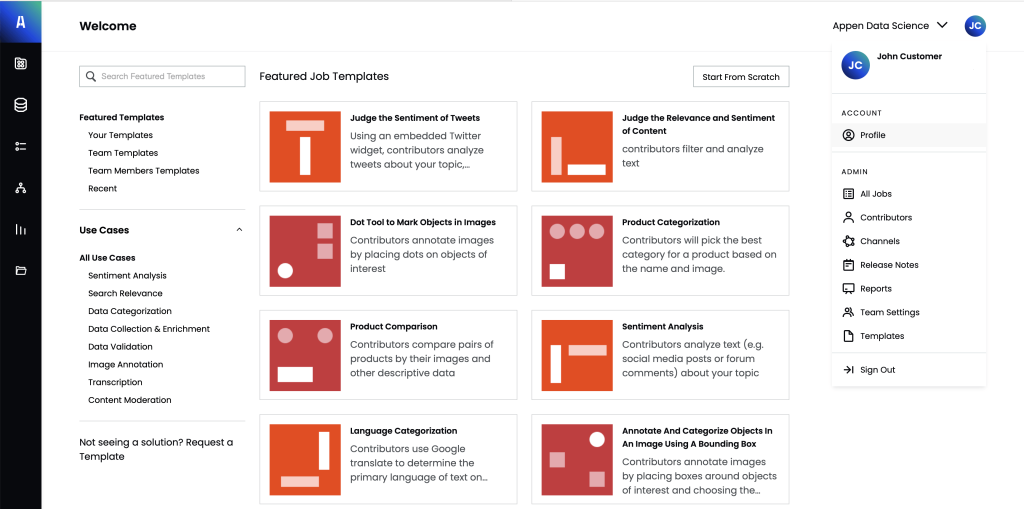 12 Data Annotation Tools: Tasks, Editions and Workflows