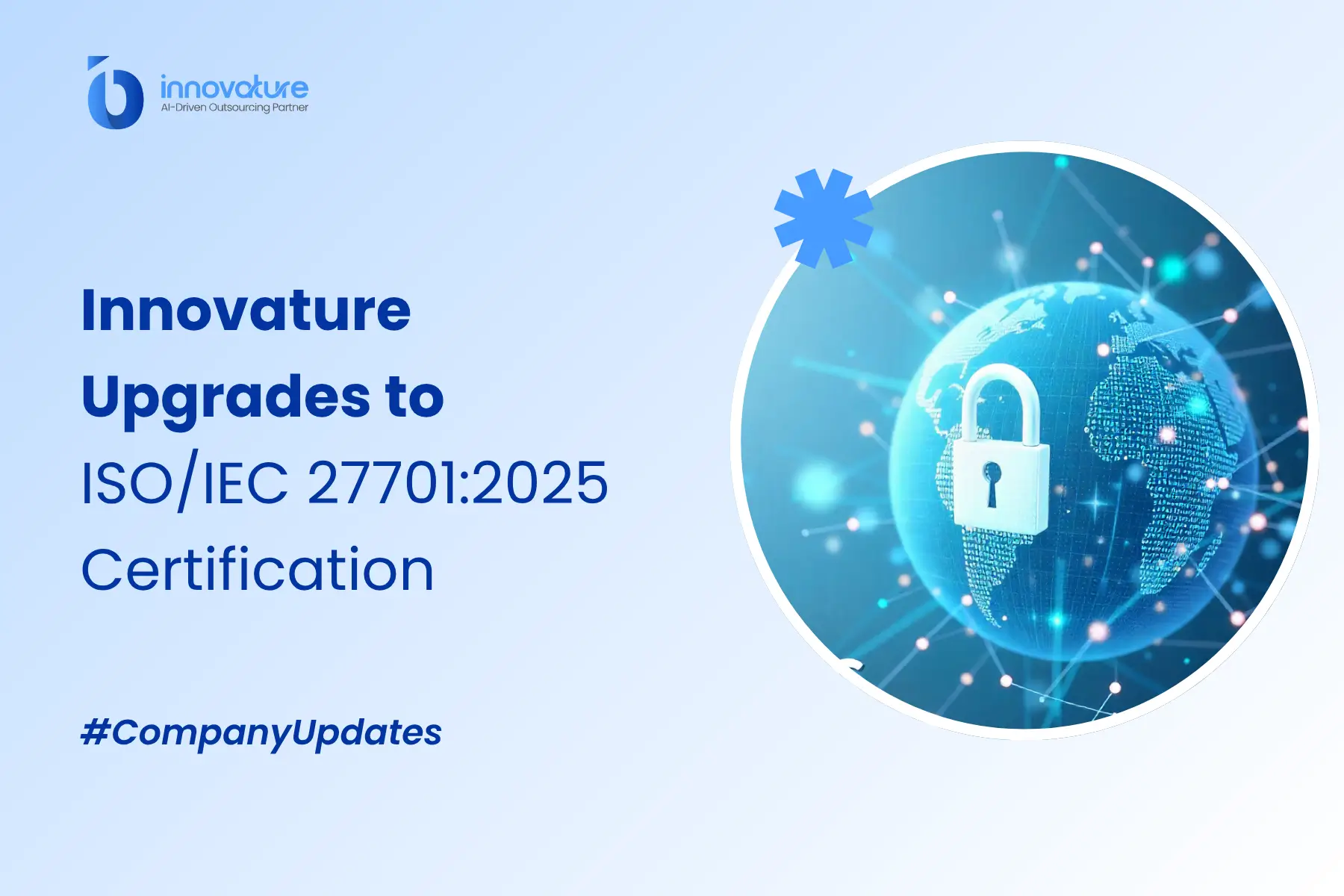 Innovature Leads in Privacy with ISO/IEC 27701:2019 Certification