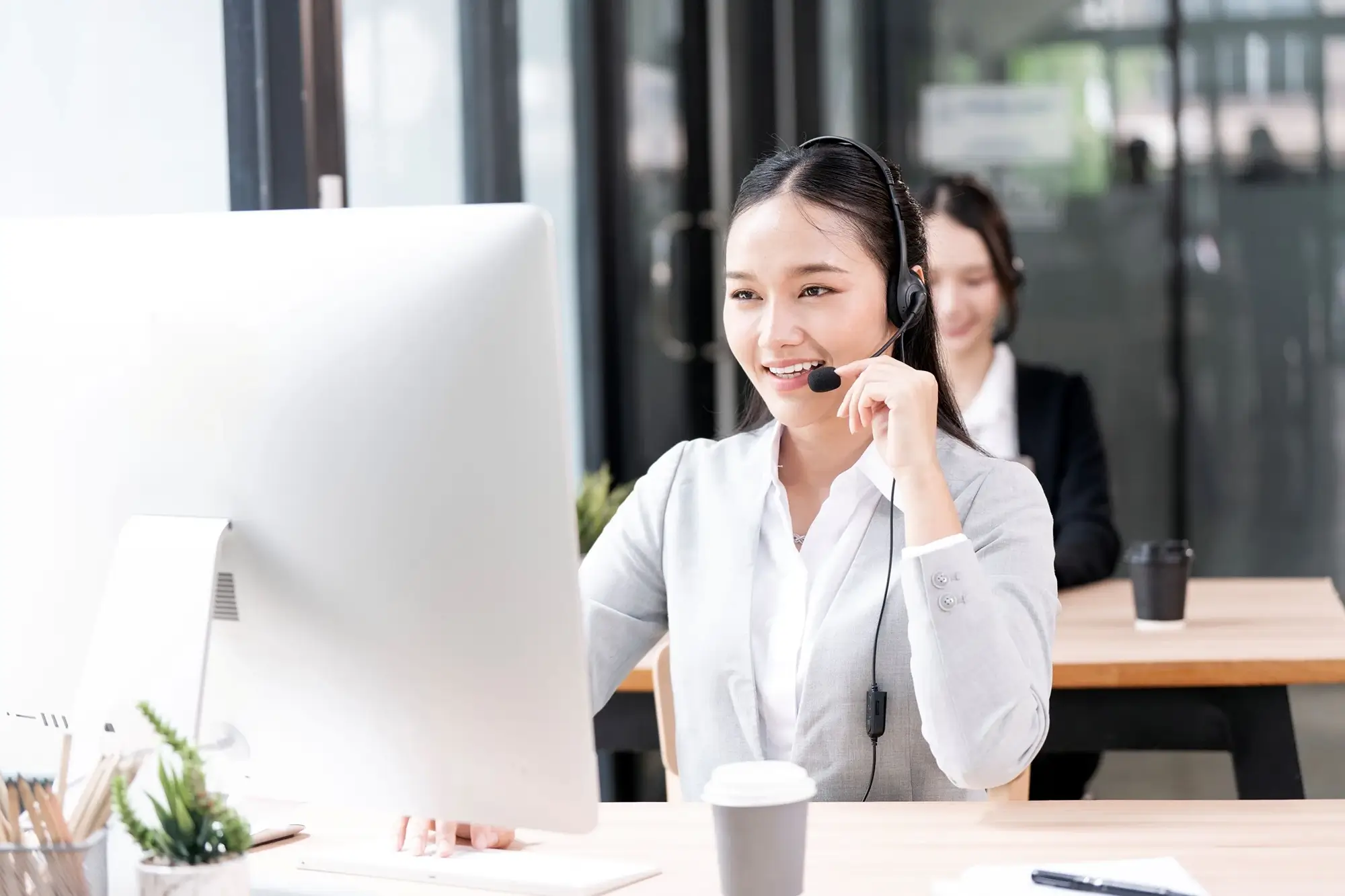 Innovature team member supporting a client directly