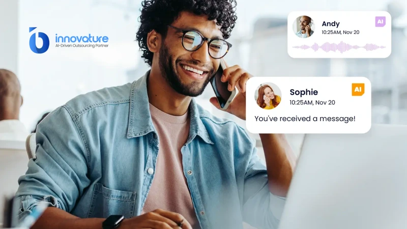 AI Voice Agent is an AI system that automates voice conversations 