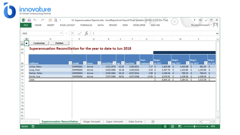 Payroll reconciliation verifies payroll results against supporting records 