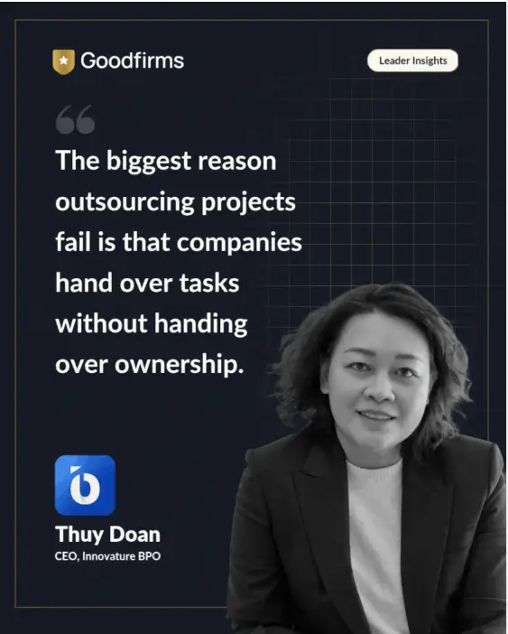 GoodFirms Interviews Innovature BPO CEO Thuy Doan